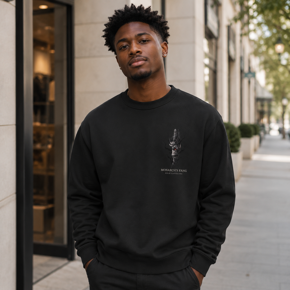 Solo Leveling Anime Sweatshirt - Monarch's Fang