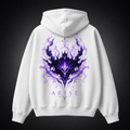 Solo Leveling Anime Hoodie - Purple Flame Arise