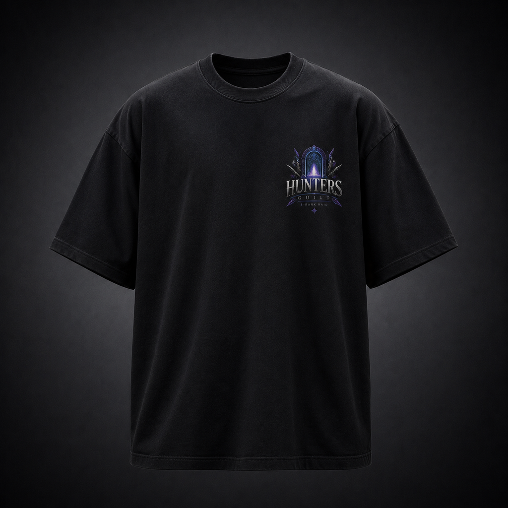 Solo Leveling Anime Graphic Tee - S-Rank Raid