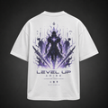 Solo Leveling Anime Graphic Tee - Shadow Knight Ascension