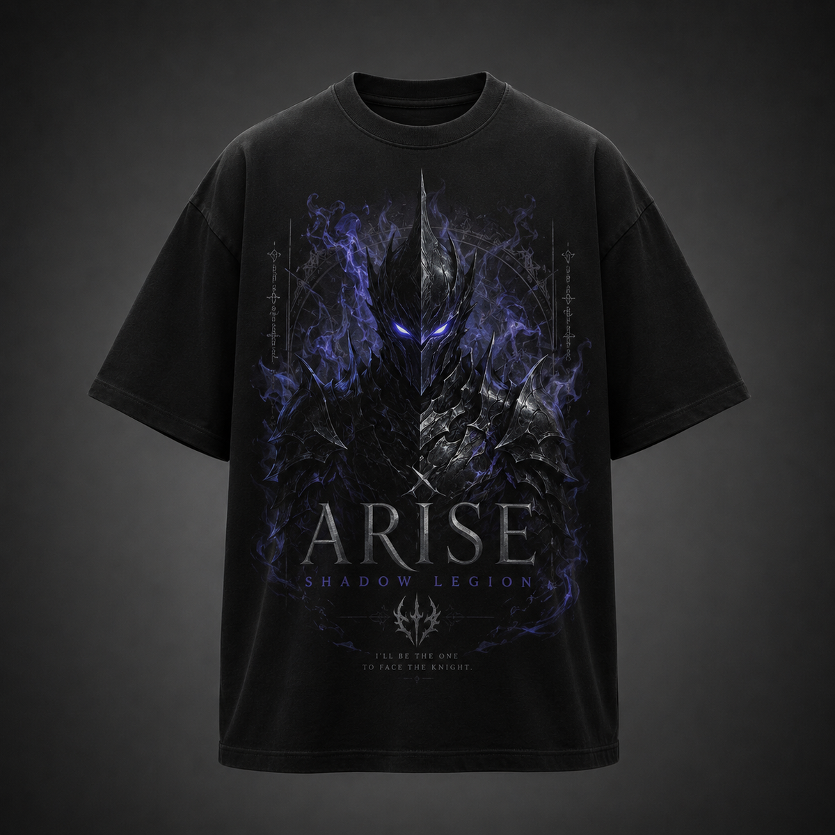 Solo Leveling Anime Graphic Tee - Shadow Legion Arise