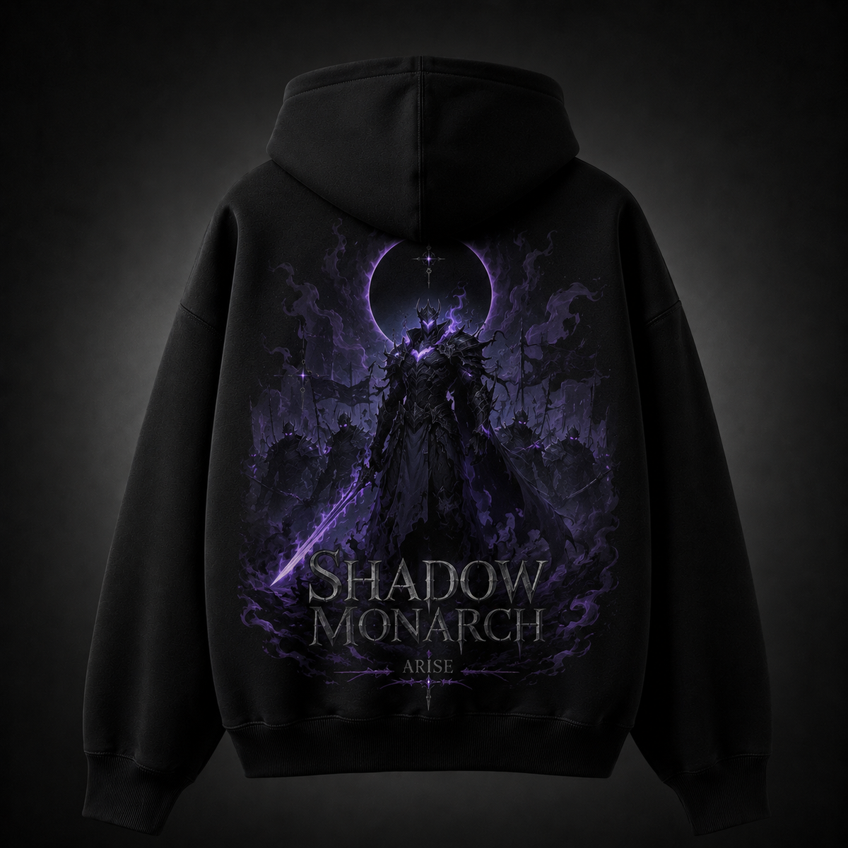 Solo Leveling Anime Hoodie - Sovereign Crown Blades