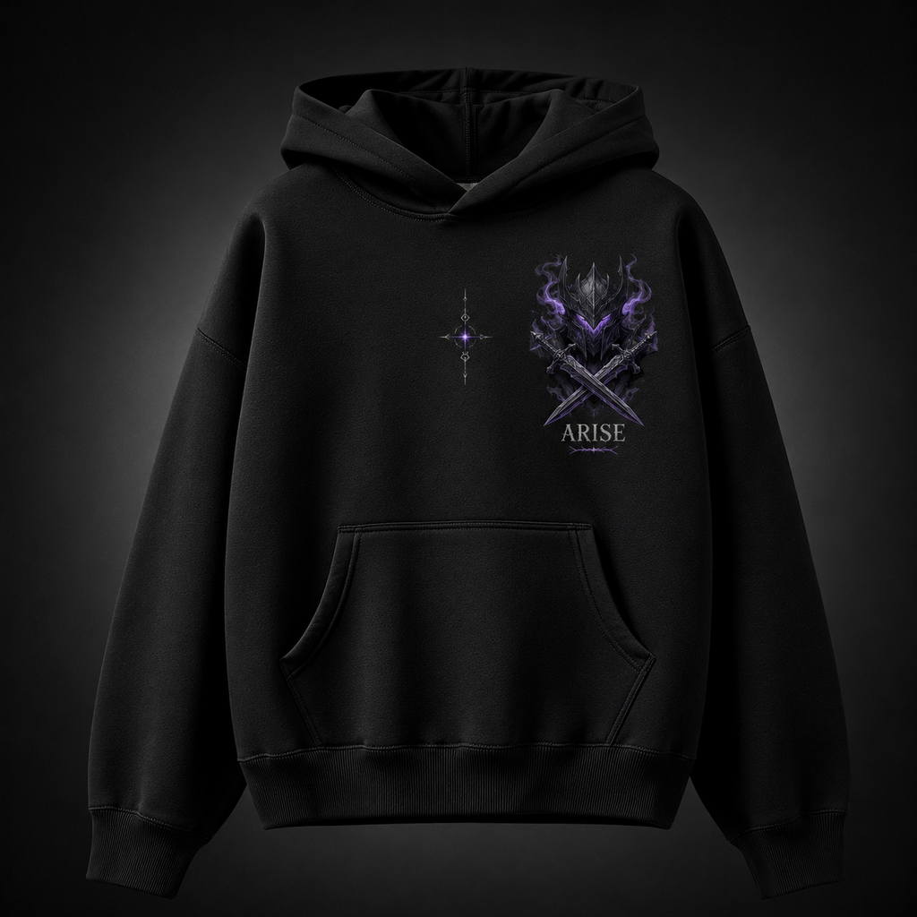 Solo Leveling Anime Hoodie - Sovereign Crown Blades