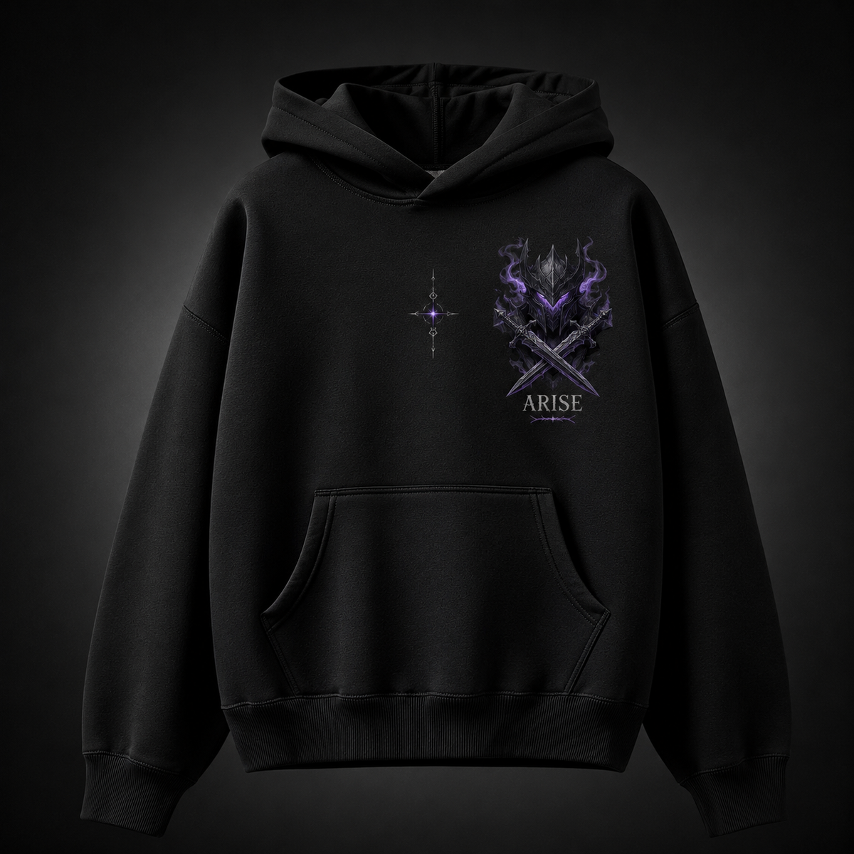Solo Leveling Anime Hoodie - Sovereign Crown Blades