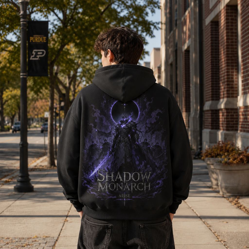 Solo Leveling Anime Hoodie - Sovereign Crown Blades