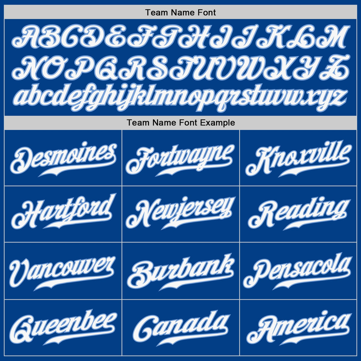 Custom Baseball Jersey - White Royal-Light Blue Split Fashion