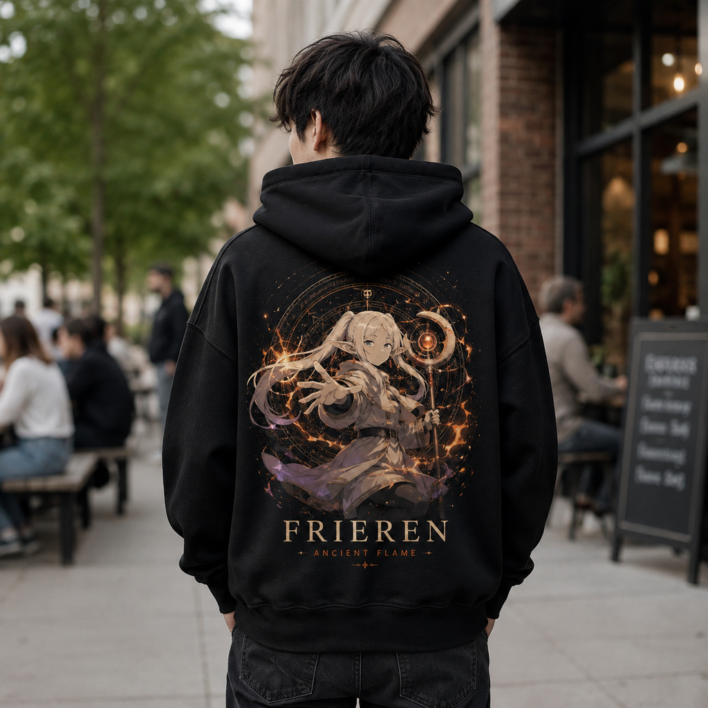 Stark Frieren Anime Hoodie - Axe That Stands