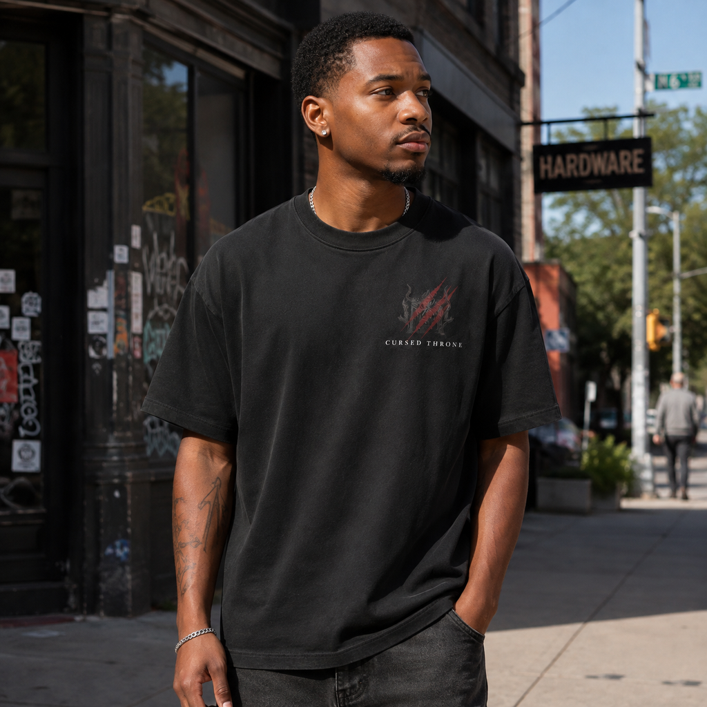 Sukuna Jujutsu Kaisen Anime Graphic Tee - Cursed Throne