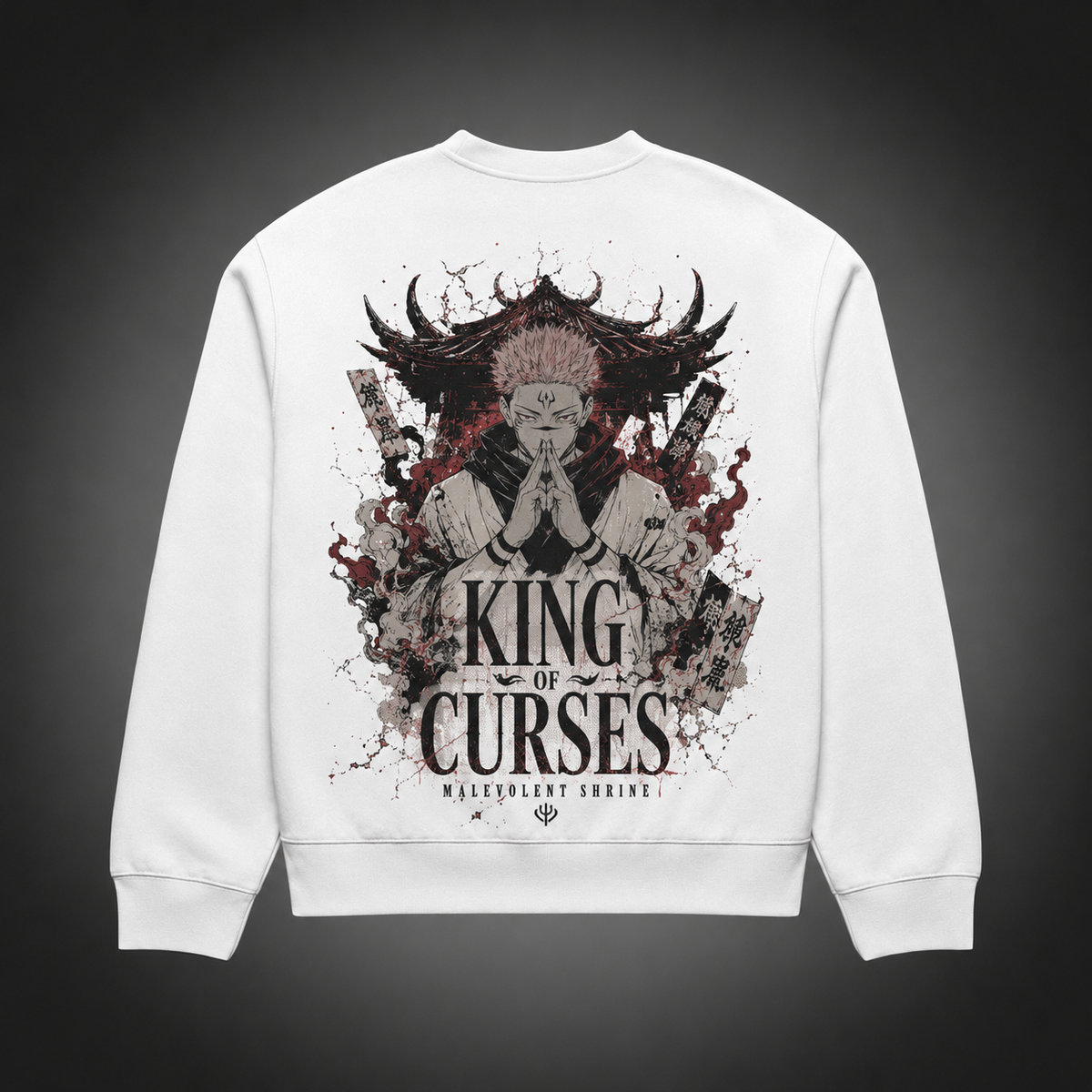 Sukuna Jujutsu Kaisen Anime Sweatshirt - King Of Curses