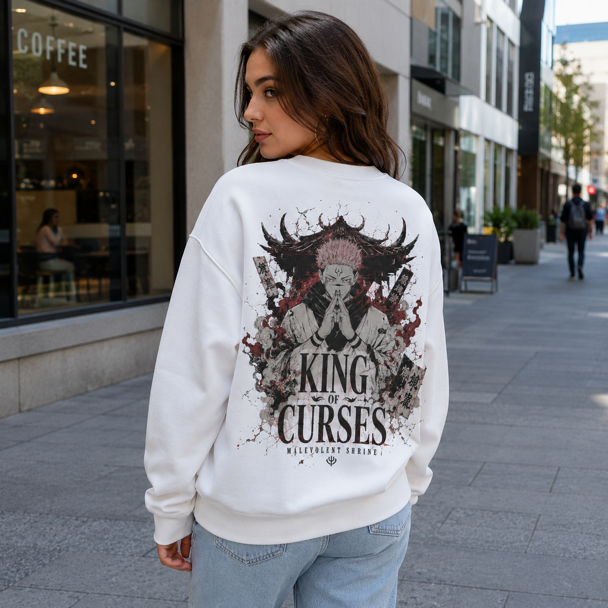 Sukuna Jujutsu Kaisen Anime Sweatshirt - King Of Curses
