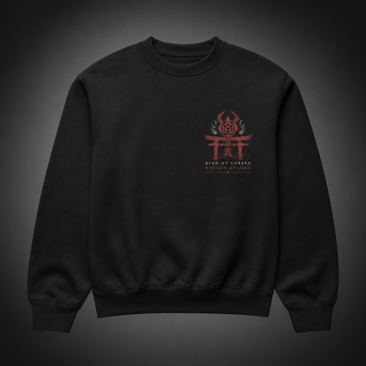 Sukuna Jujutsu Kaisen Anime Sweatshirt - Malevolent Shrine