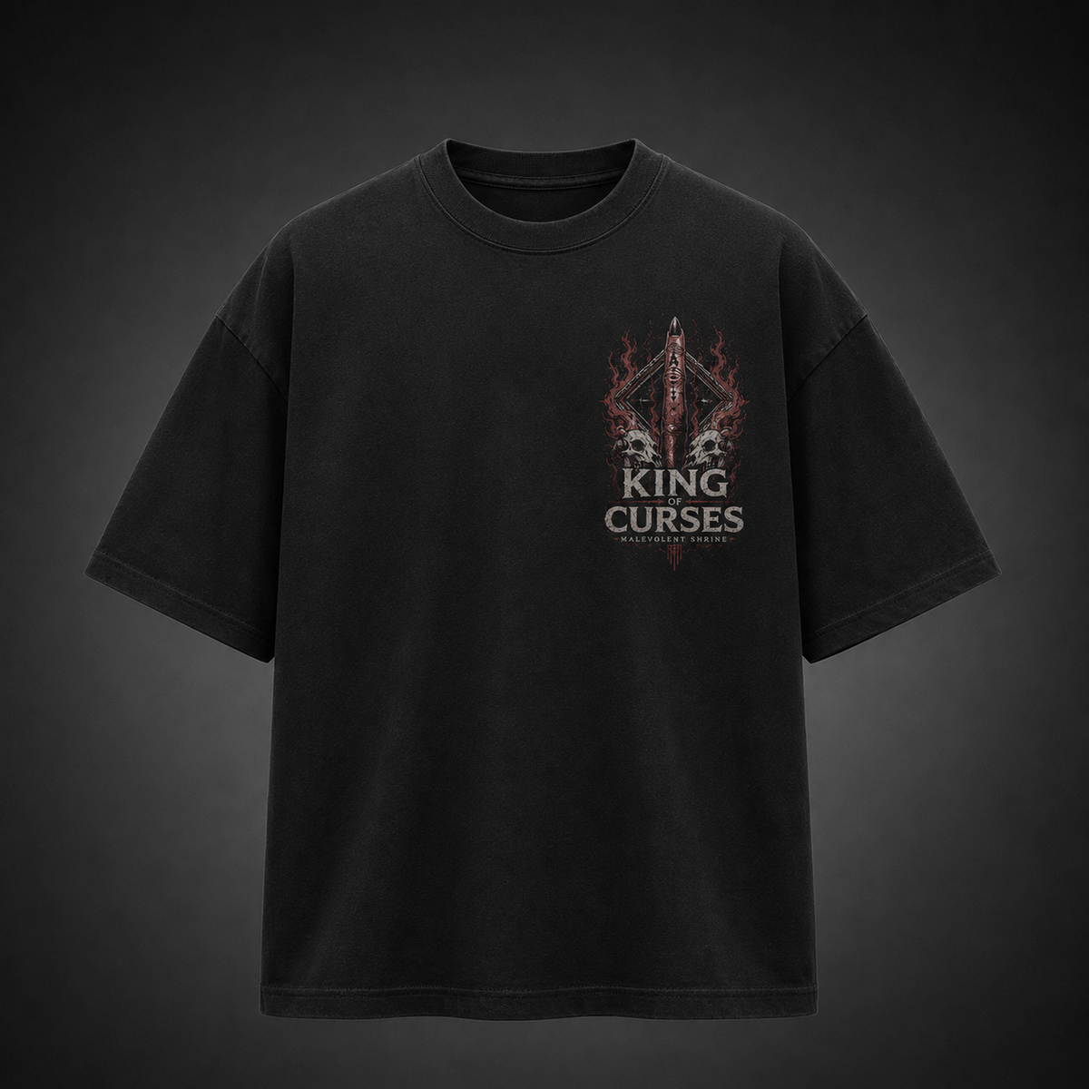 Sukuna Jujutsu Kaisen Anime Graphic Tee - Malevolent Shrine
