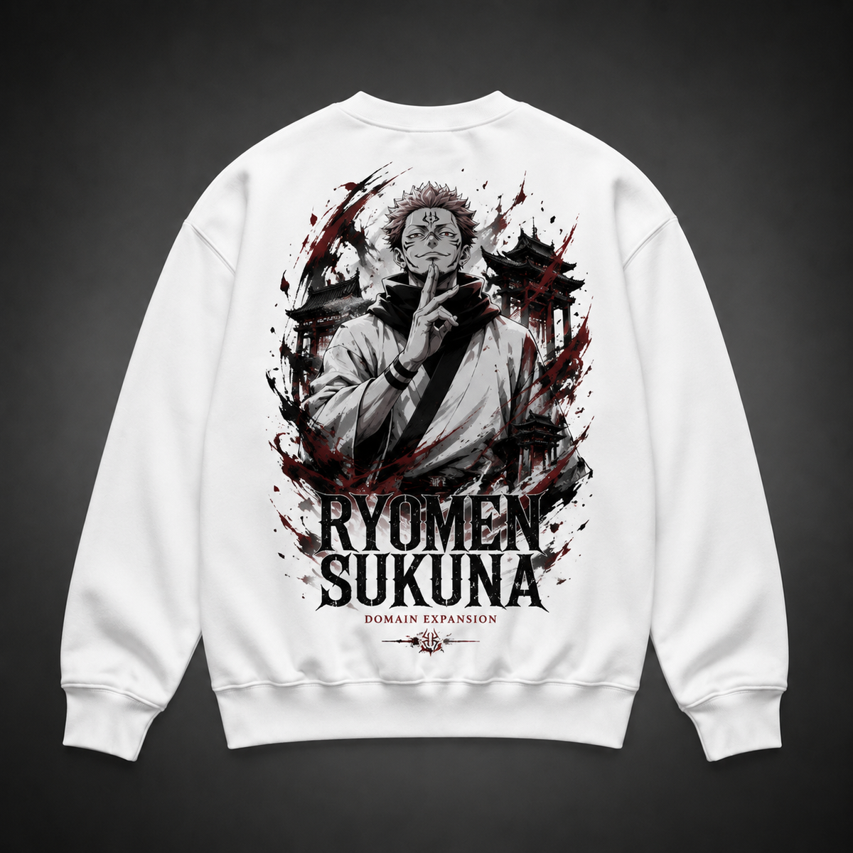 Sukuna Jujutsu Kaisen Anime Sweatshirt - Ryomen Sukuna