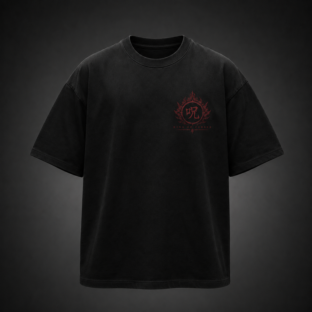Sukuna Jujutsu Kaisen Anime Graphic Tee - Shrine Of Domination