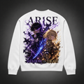 Sung Jin-Woo & Cha Hae-In Solo Leveling Anime Sweatshirt - Shadow And Light