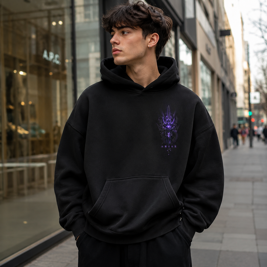 Sung Jin-Woo Solo Leveling Anime Hoodie - Arise Awakening