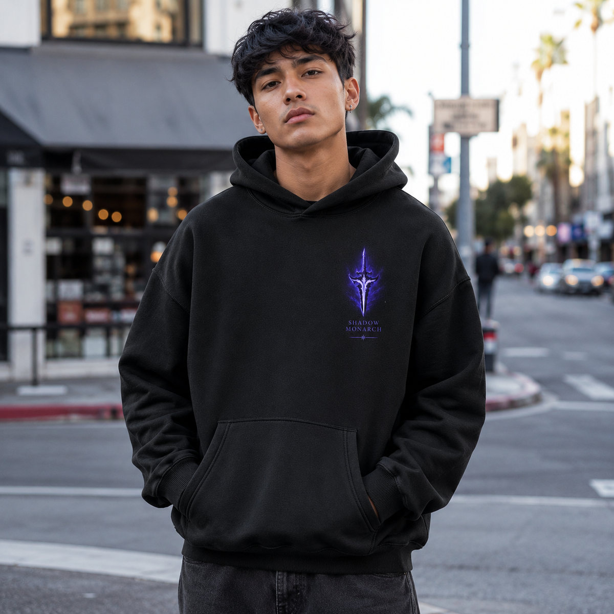 Sung Jin-Woo Solo Leveling Anime Hoodie - Arise Dragon Shadows