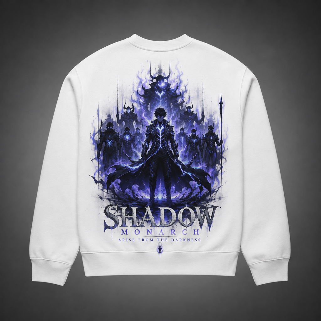 Sung Jin-Woo Solo Leveling Anime Sweatshirt - Arise From The Darkness