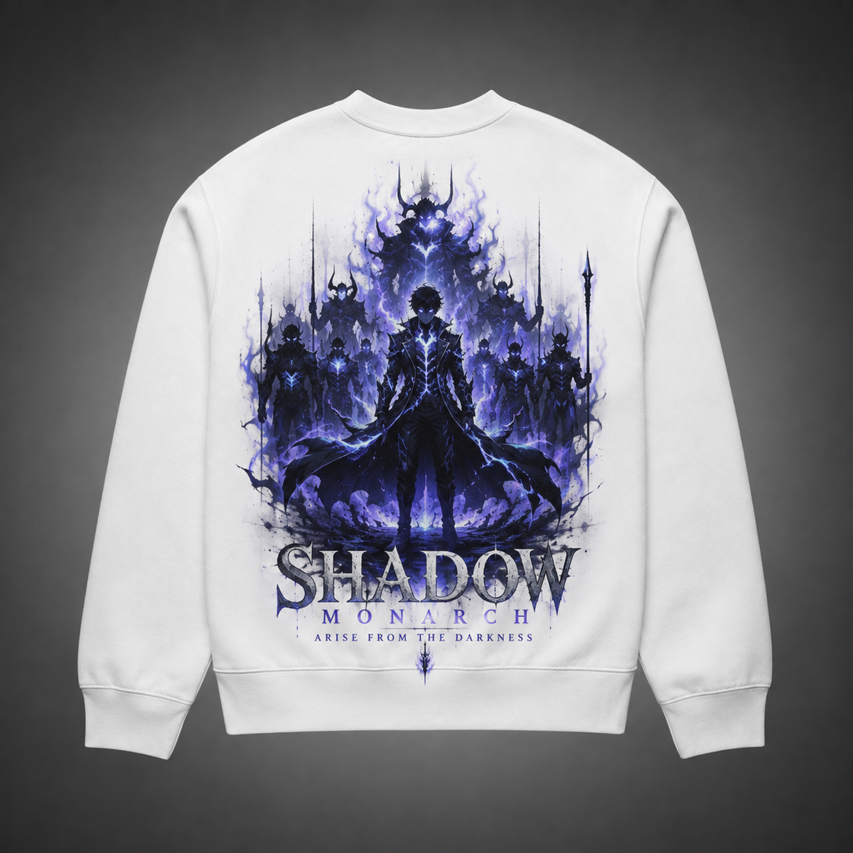 Sung Jin-Woo Solo Leveling Anime Sweatshirt - Arise From The Darkness