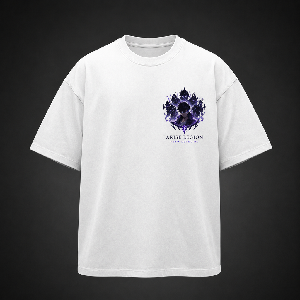 Sung Jin-Woo Solo Leveling Anime Graphic Tee - Arise Legion