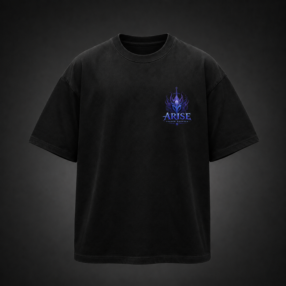 Sung Jin-Woo Solo Leveling Anime Graphic Tee - Arise Shadow Monarch