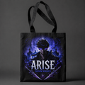 Sung Jin-Woo Solo Leveling Anime Canvas Tote Bag - Arise Shadow Monarch
