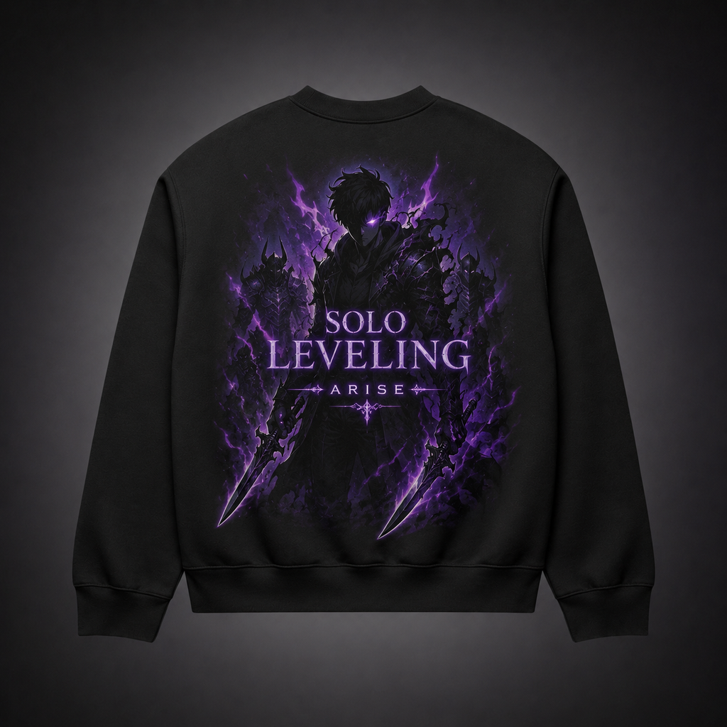 Sung Jin-Woo Solo Leveling Arise Solo Leveling Anime Sweatshirt