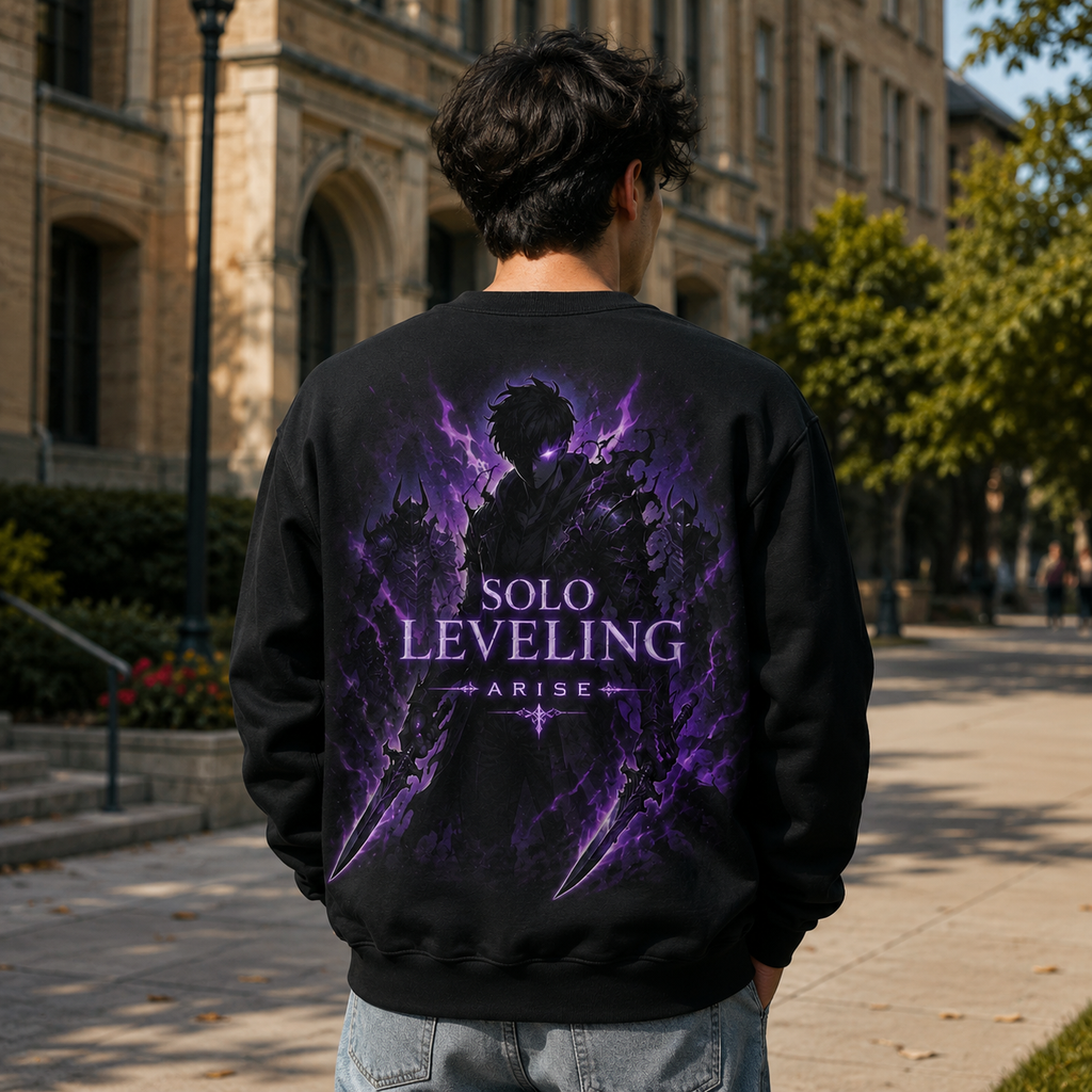 Sung Jin-Woo Solo Leveling Arise Solo Leveling Anime Sweatshirt