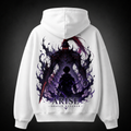 Sung Jin-Woo Solo Leveling Anime Hoodie - Crimson Shadow Sovereign