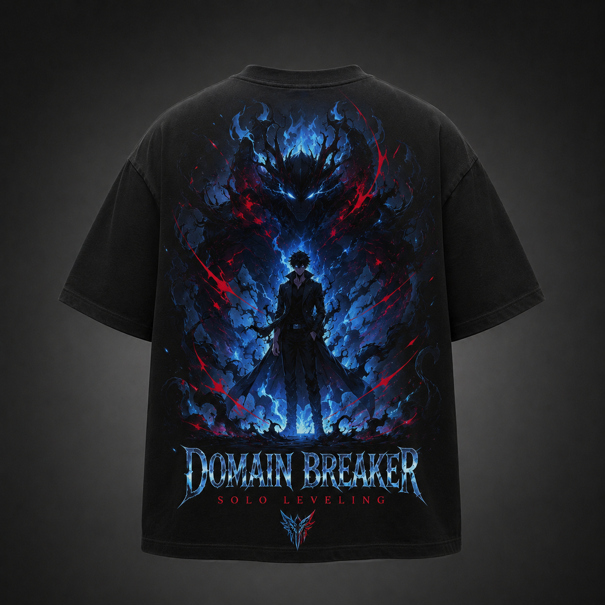Sung Jin-Woo Solo Leveling Anime Graphic Tee - Domain Breaker