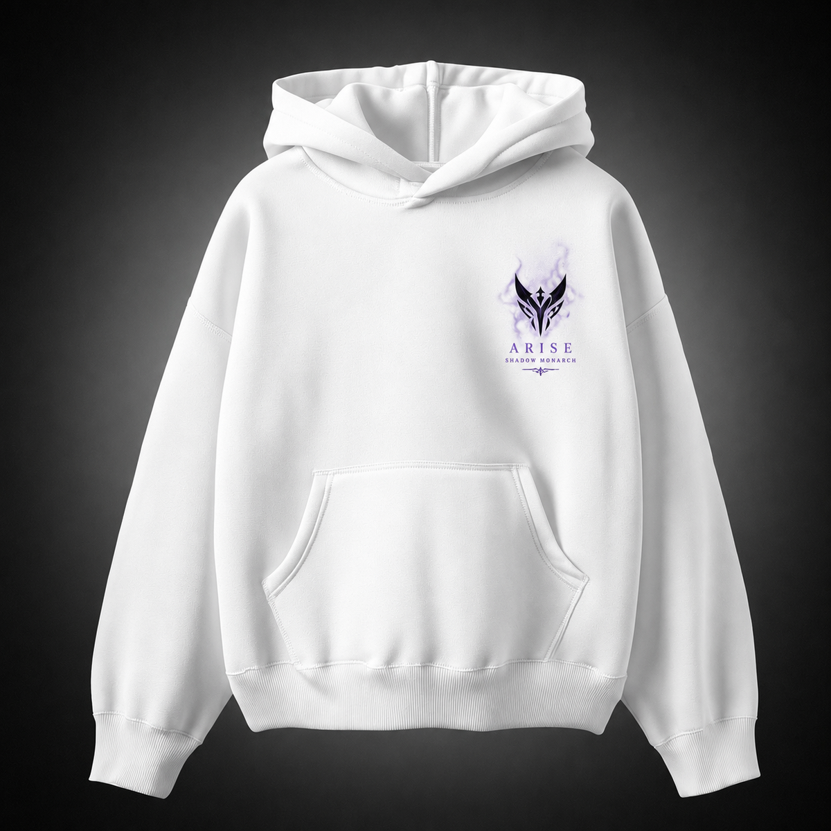 Sung Jin-Woo Solo Leveling Anime Hoodie - He Who Overcame Death