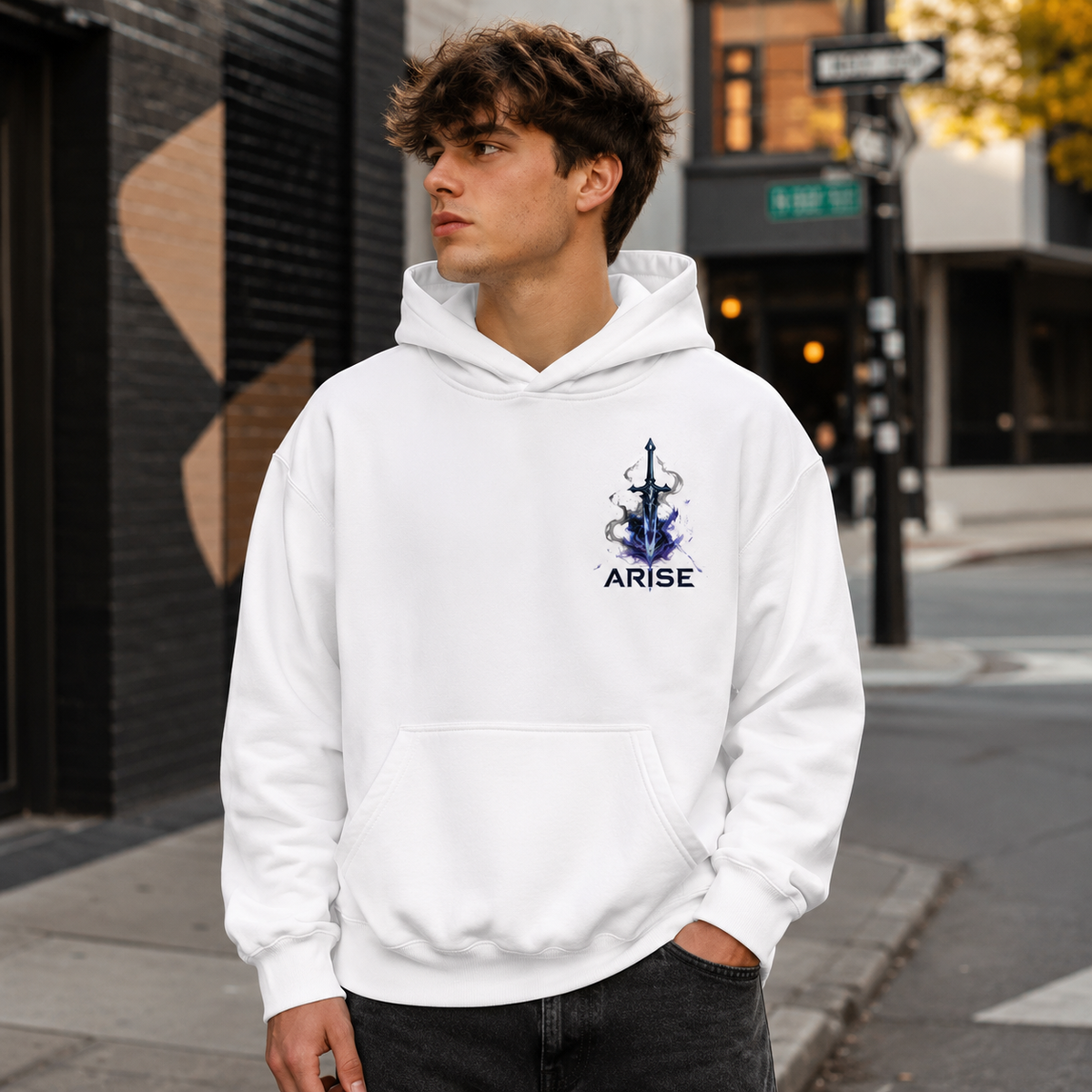 Sung Jin-Woo Solo Leveling Anime Hoodie - Jin-Woo Shadow Monarch
