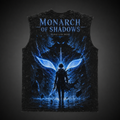 Sung Jin-Woo Solo Leveling Anime Tank Top - Monarch Of Shadows Acid Wash Vest