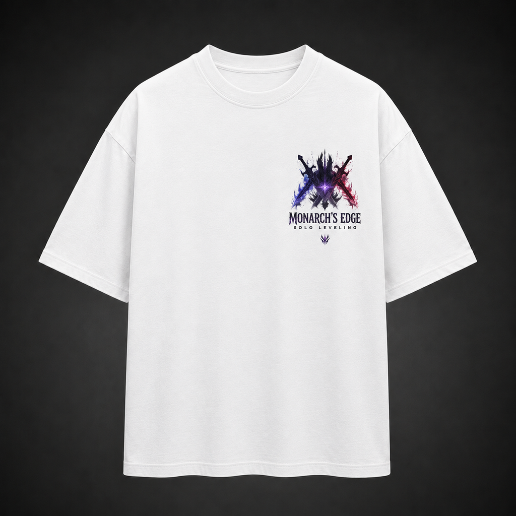 Sung Jin-Woo Solo Leveling Anime Graphic Tee - Monarch's Edge
