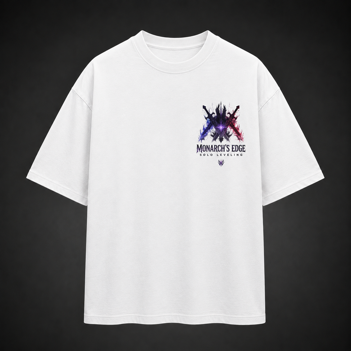 Sung Jin-Woo Solo Leveling Anime Graphic Tee - Monarch's Edge