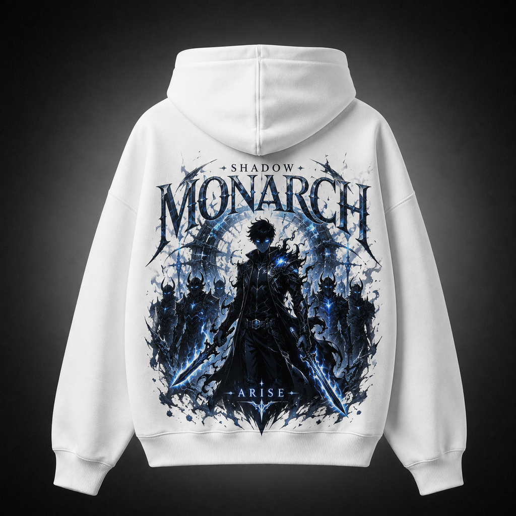 Sung Jin-Woo Solo Leveling Anime Hoodie - Monarch Shadow Army