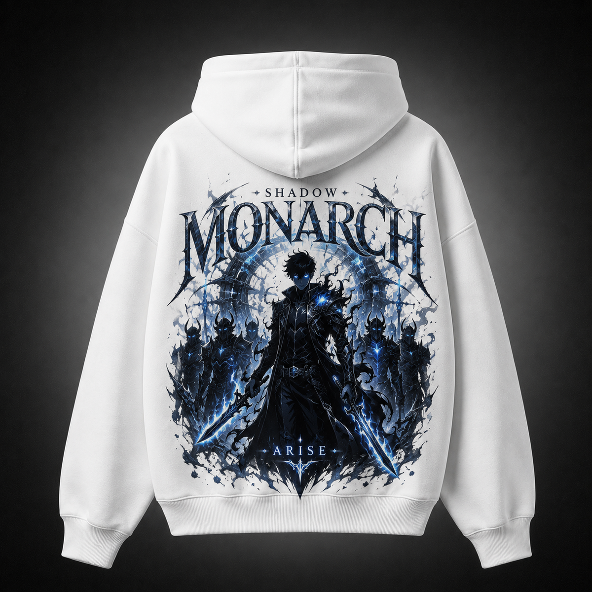 Sung Jin-Woo Solo Leveling Anime Hoodie - Monarch Shadow Army
