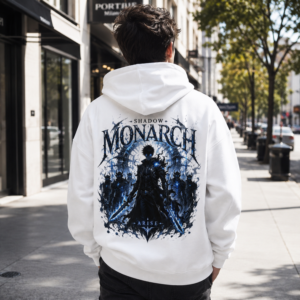 Sung Jin-Woo Solo Leveling Anime Hoodie - Monarch Shadow Army