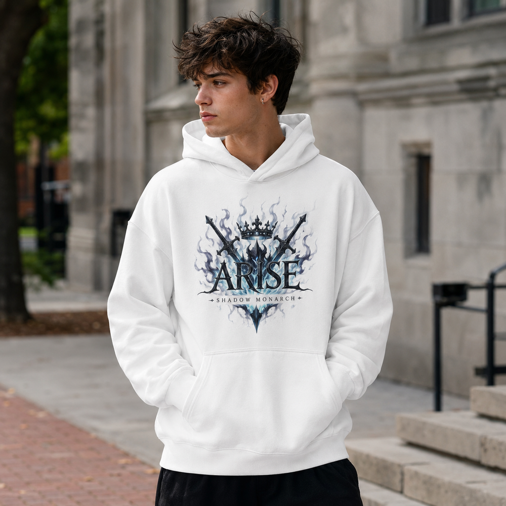 Sung Jin-Woo Solo Leveling Anime Hoodie - Monarch Shadow Army