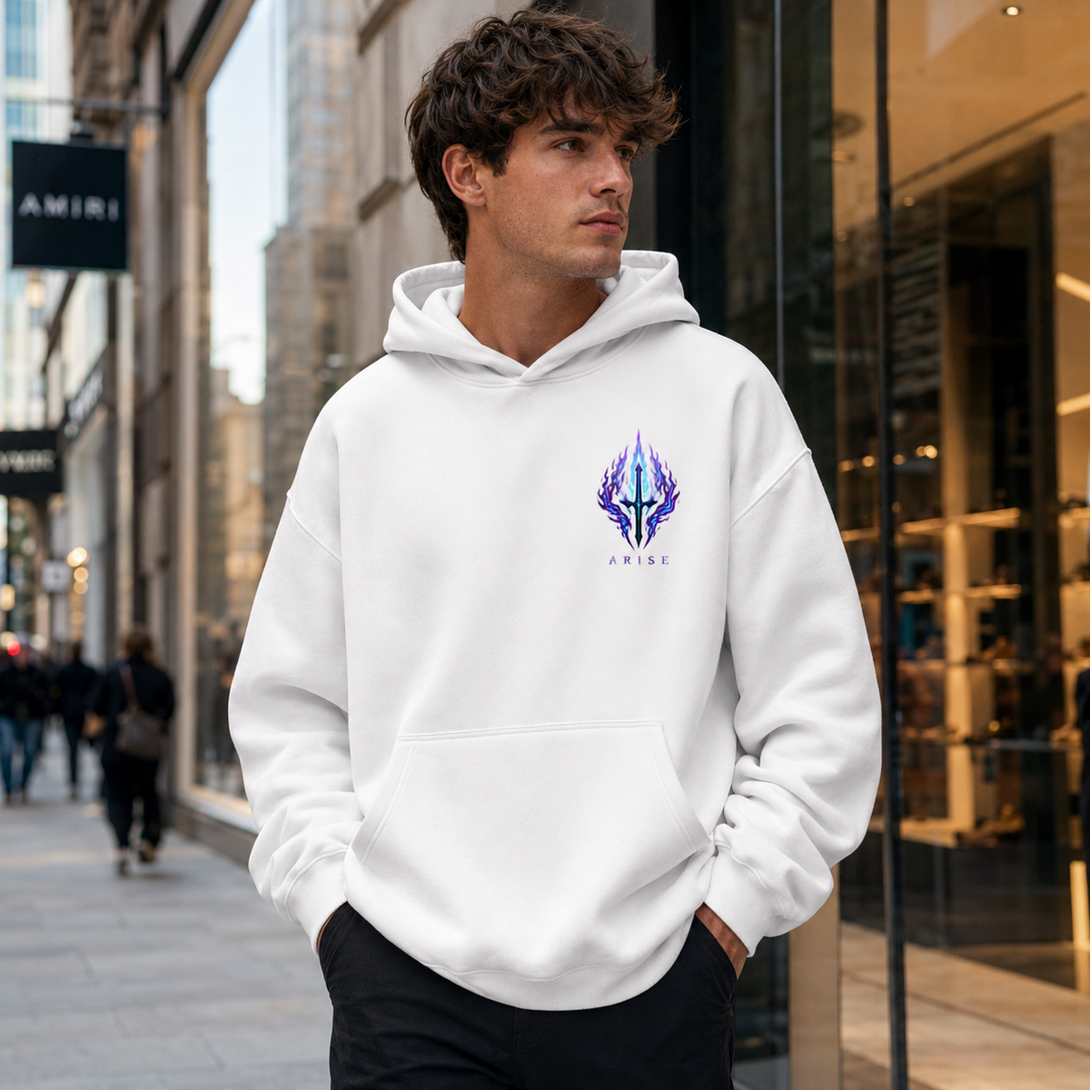 Sung Jin-Woo Solo Leveling Anime Hoodie - Shadow Legion