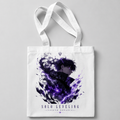 Sung Jin-Woo Solo Leveling Anime Canvas Tote Bag - Shadow Monarch Profile