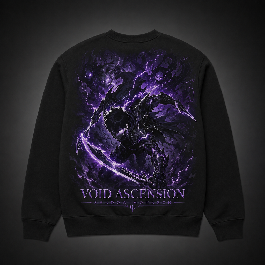 Sung Jin-Woo Solo Leveling Anime Sweatshirt - Void Ascension