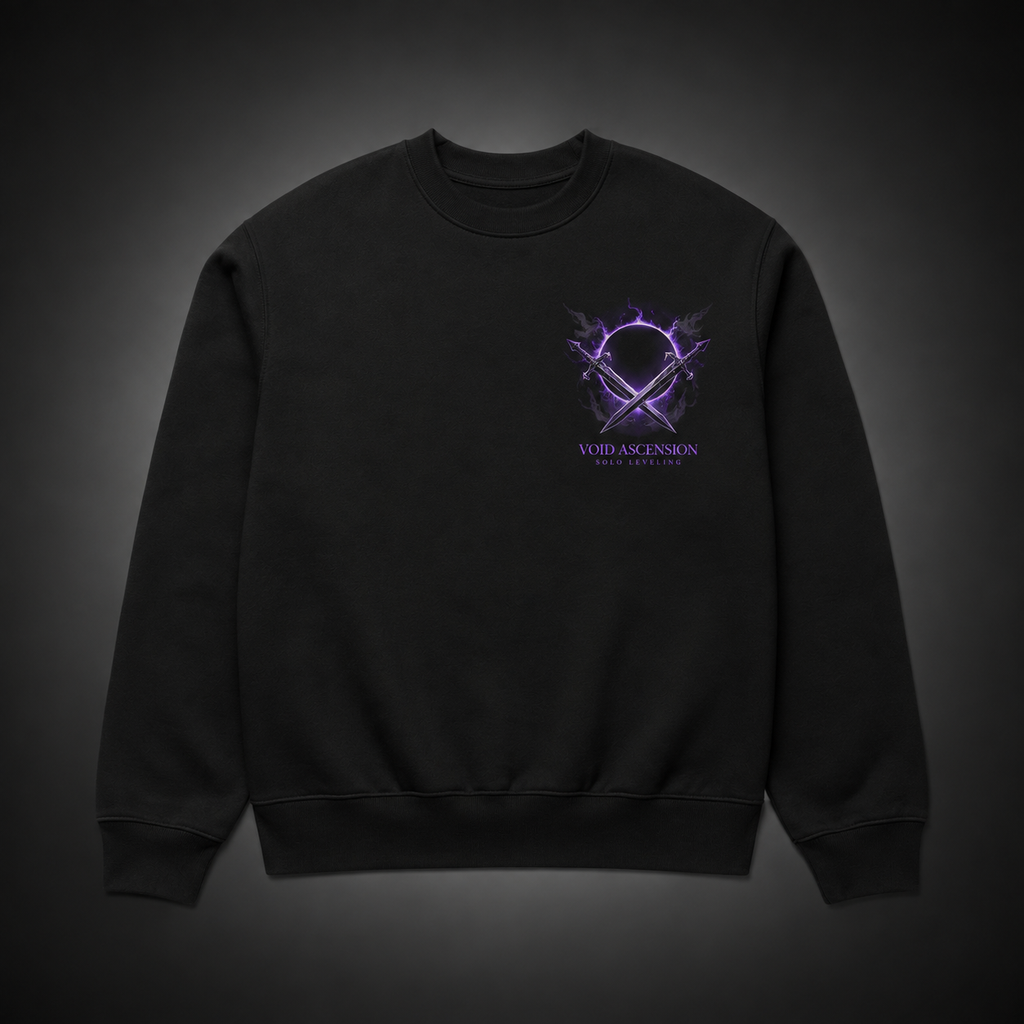 Sung Jin-Woo Solo Leveling Anime Sweatshirt - Void Ascension