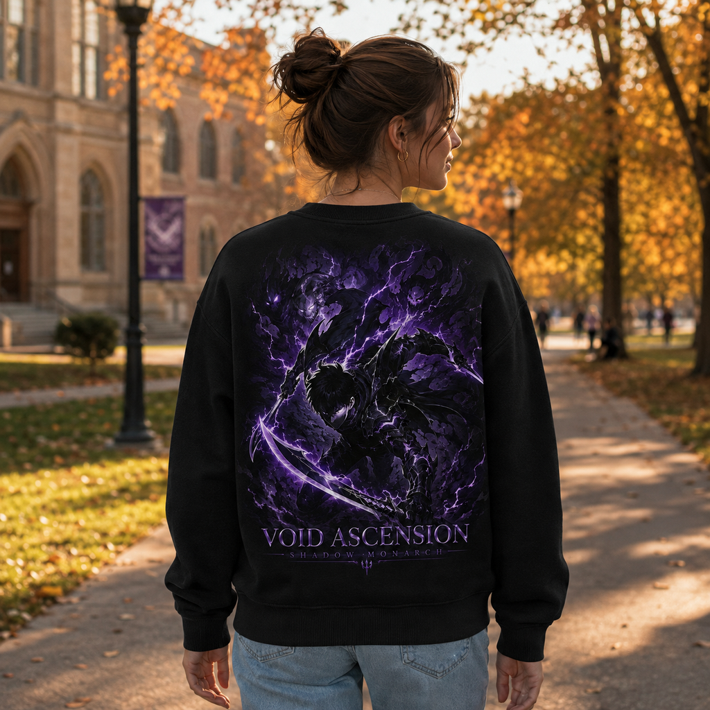 Sung Jin-Woo Solo Leveling Anime Sweatshirt - Void Ascension