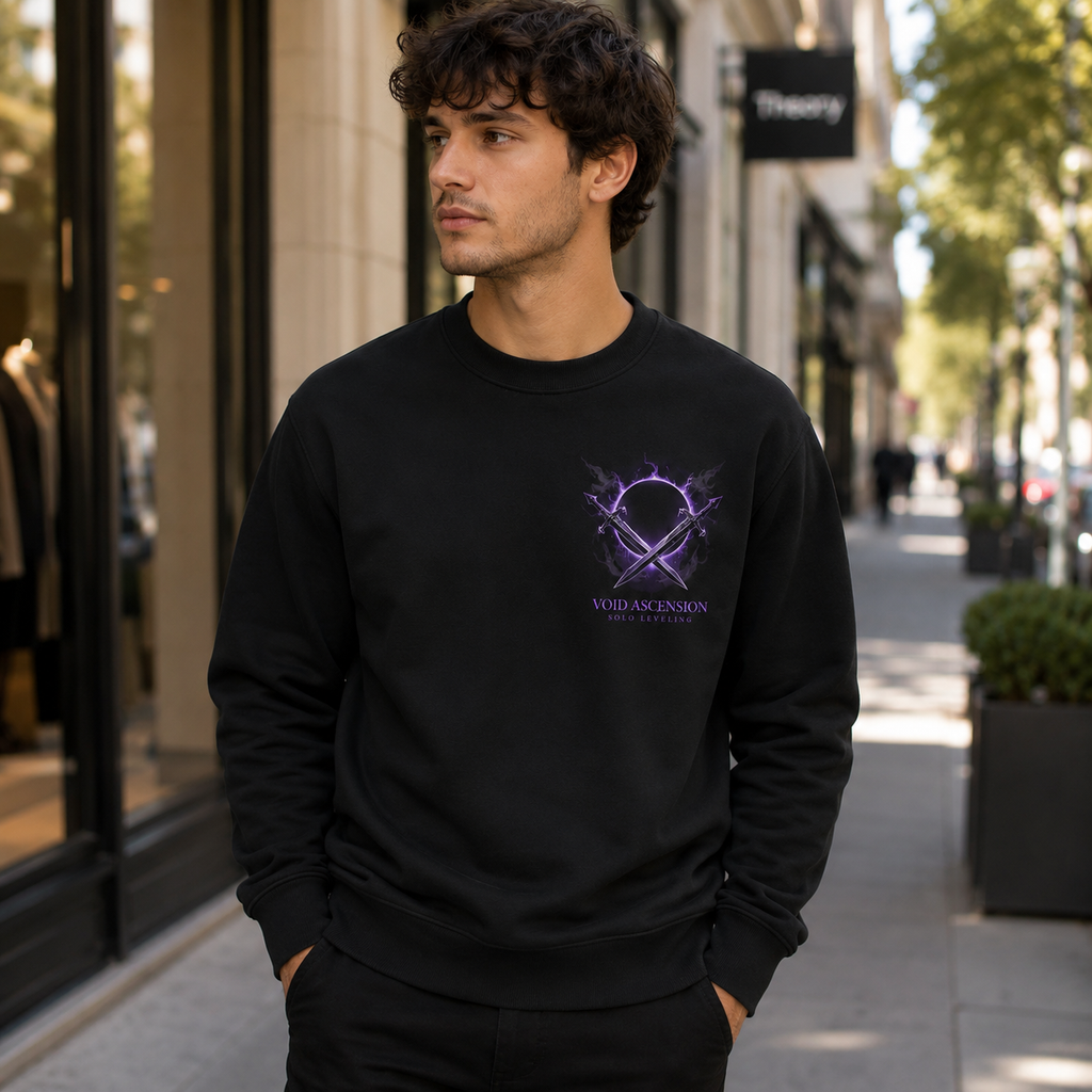 Sung Jin-Woo Solo Leveling Anime Sweatshirt - Void Ascension