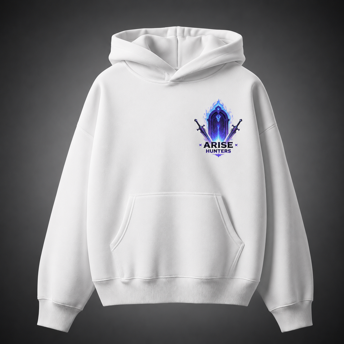Sung Jinwoo Solo Leveling Anime Hoodie - Chibi Hunters Arise
