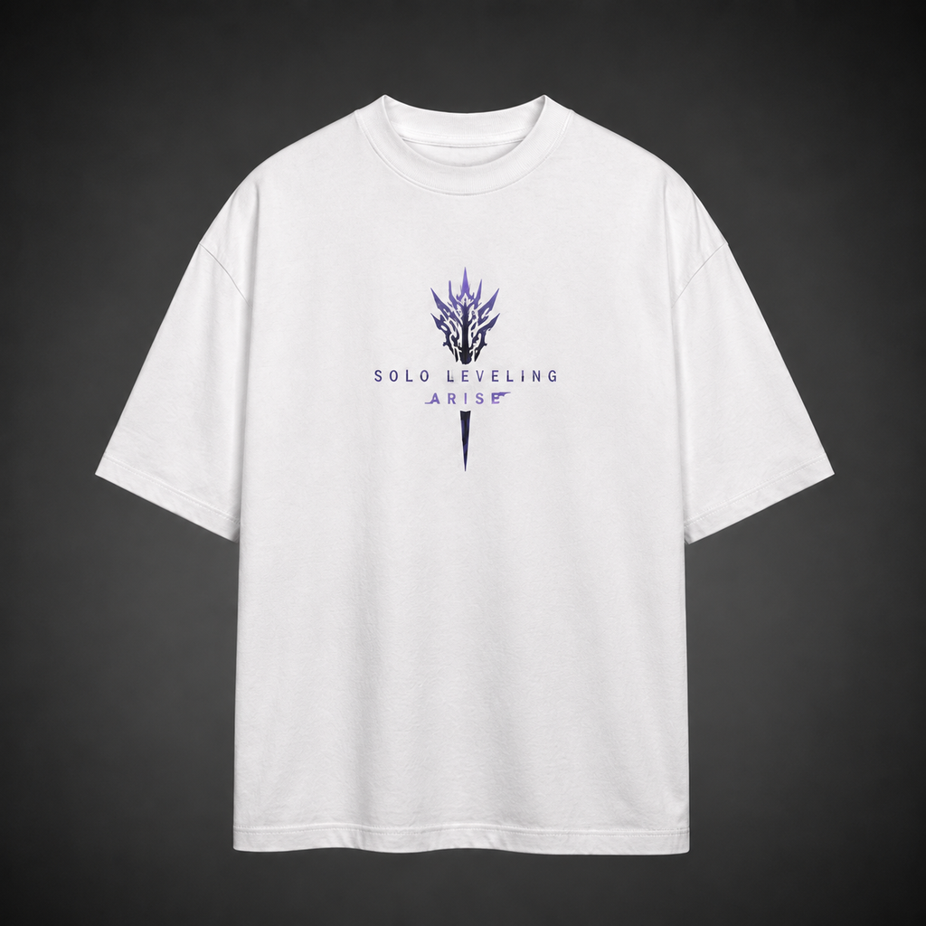 Sung Jinwoo Solo Leveling Anime Graphic Tee - Strongest Hunter Cover