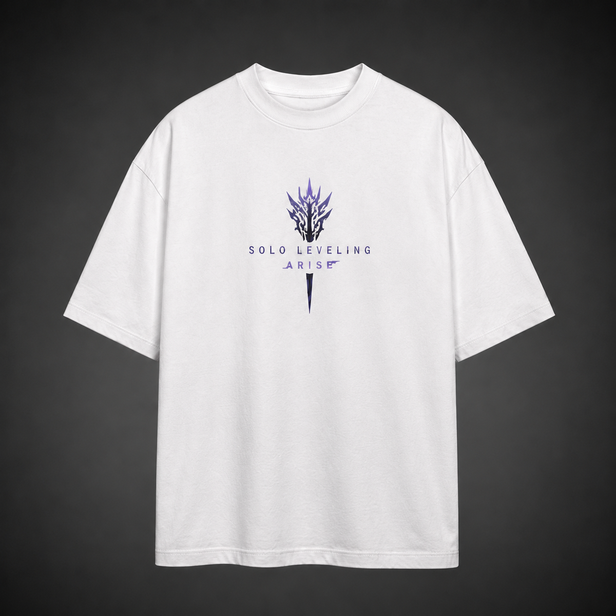 Sung Jinwoo Solo Leveling Anime Graphic Tee - Strongest Hunter Cover