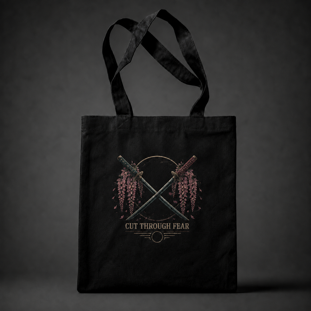 Tanjiro Kamado and Nezuko Kamado Demon Slayer Anime Canvas Tote Bag - Breathe Through Night