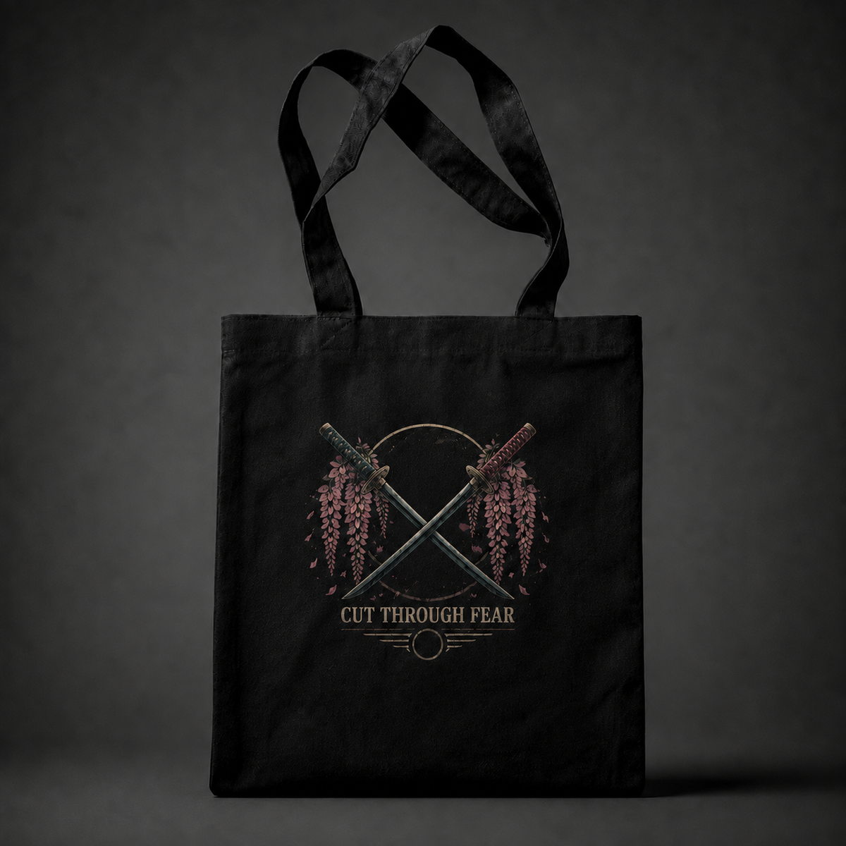 Tanjiro Kamado and Nezuko Kamado Demon Slayer Anime Canvas Tote Bag - Breathe Through Night
